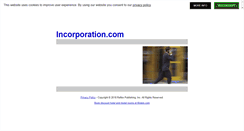 Desktop Screenshot of incorporation.com