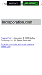 Mobile Screenshot of incorporation.com